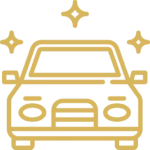 Car Icon showing Limousine Hub's luxury transportation.